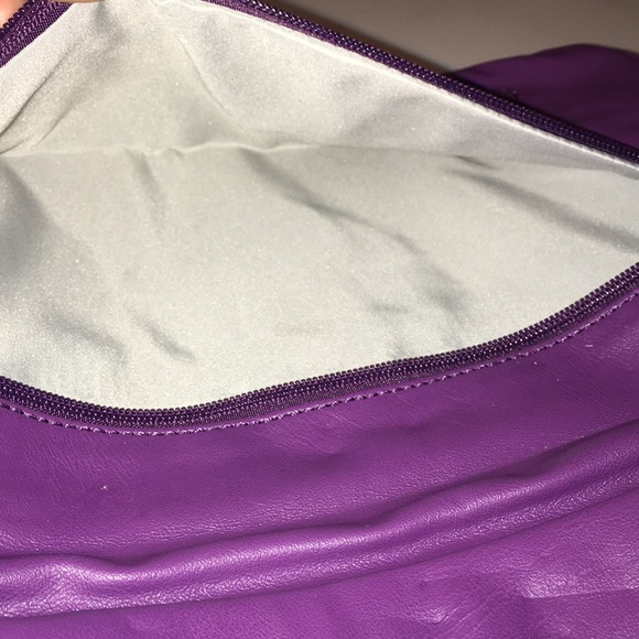 Tory Burch Dark Purple Clutch - Picture 6 of 8